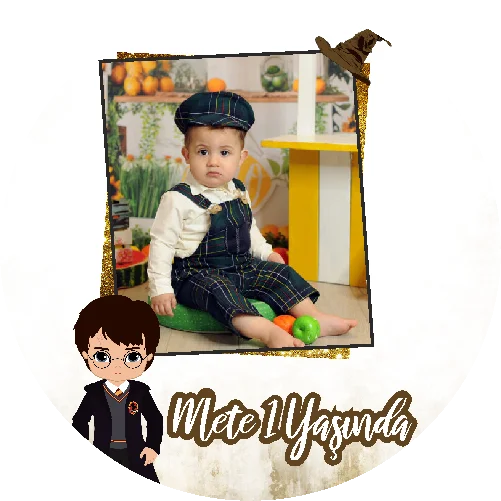 Harry Potter Temalı Yuvarlak Açacak Magneti